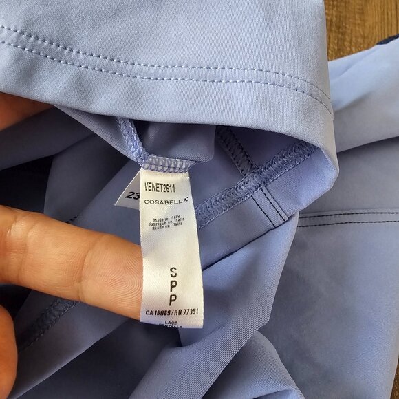 NWT!! 2PC Set! Cosabella Veneto Babydoll (S) & G-String (OS), Blue - Picture 9 of 15